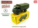 Le camion militaire Unimog Mercedes Benz en miniature par Dinky Toys au 1/50e