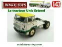 Le tracteur Unic Esterel BP en miniature de Dinky Toys au 1/43e