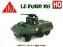 Le Ford M8 Combat car militaire miniature par Eko au 1/88e H0 HO