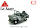 La Jeep en miniature par Eko au 1/86e H0 HO