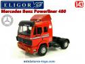Le Mercedes Benz Powerliner 480 en camion miniature par Eligor au 1/43e