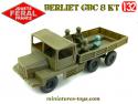 Le Berliet GBC 8 KT jouet de bazar en miniature plastique par Feral au 1/32e