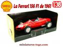 La Ferrari 166 F1 de 1961 miniature pour Shell Collection Classico au 1/38e