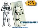 La grande figurine articulée du Stormtrooper de la guerre des étoiles incomplet