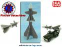 La fusée pour les GMC et Dodge en miniatures militaires France Jouets au 1/55e