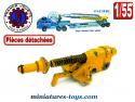 Le bas de rampe du Pacific lance fusée miniature France Jouets incomplet