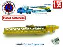 Le bas de rampe du Pacific lance fusée miniature France Jouets incomplet