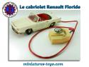 La Renault 8 électrique téléguidée en miniature par France Jouets au 1/15e