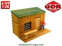 La maison bois western du Fort Texas en miniature par GDR au 1/32e