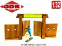 La porte du fort Texas en miniature par GDR au 1/32e