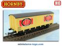 Le wagon couvert Bière 33 Export de la SNCF en miniature par Hornby au HO