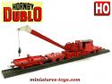La grue ferroviaire Breakdown crane en miniature par Hornby Dublo au HO