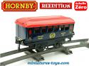 La voiture salon 1e cl en miniature par Hornby Hachette échelle 0 O zéro