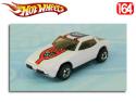 La Porsche 924 blanche en miniature par Hot-Wheels au 1/64e