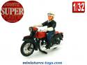 La moto de Pompiers en miniature par Injectaplastic au 1/32e