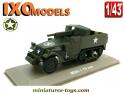 Un Half-Track M3 A1 canon de 75 américain miniature par Ixo Models au 1/43e