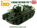 Le char russe BT7 en miniature par Ixo models au 1/72e