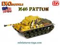 Le char Patton M46 en miniature par Ixo Models Altaya au 1/72e