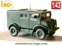 Le Chevrolet C8A militaire en miniature par Atlas et Ixo Models au 1/43e