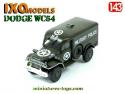 Le Dodge WC54 Military Police en miniature par Ixo Models Eaglemoss au 1/43e