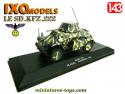 Une automitrailleuse allemande SdKfz 222 en miniature Ixo Models au 1/43e