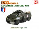 Le Combat Car 6x6 Ford M20 français en miniature par Ixo Models au 1/43e