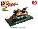 La moto Honda RC211V d'Alex Barros en miniature par Ixo Models au 1/24e