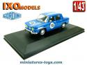 La Renault 8 Gordini Rallye en miniature par Ixo Models au 1/43e