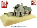 Le moulin Sarthois en maison miniature Jouef au H0 HO 1/87e