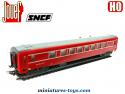 La voiture restaurant DEV de la SNCF en miniature par Jouef au H0