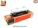 Le wagon citerne Shell a bogies Diamond en miniature par Jouef au H0