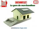La gare de marchandises en miniature par Jouef au H0 incomplète