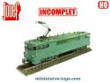 La locomotive électrique BB 16001 en miniature par Jouef au HO incomplète