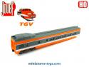 La voiture voyageur du TGV Sud Est en miniature par Jouef au HO H0