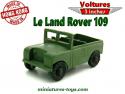 La Land Rover 109 militaire en miniature de CHong-Kong Toys au 3 inches