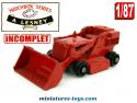 L'excavatrice Drott miniature de Lesney Matchbox au 1/87e incomplète