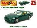 L'Aston Martin Virage en miniature Maisto Shell au 1/40e