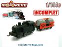 La locomotive avec wagon foudres en miniature Majorette Rail Route au 1/143e