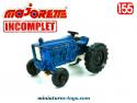 Le tracteur Ford 500 en miniature de Majorette au 1/55e incomplet