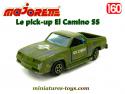 Le pick up Chevrolet El Camino SS miniature militaire Majorette 3 inches au 1/59e