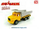 Le camion benne carrière jaune en miniature de Majorette France au 1/50e