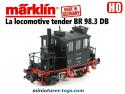 La locomotive tender BR 98.3 DB verte miniature par Marklin Digital au HO