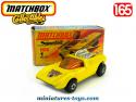 Le coupé Mod Rod jaune en miniature Matchbox Superfast England au 1/65e