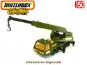 Le camion grue militaire Hercules miniature de Matchbox Batlle-Kings au 1/50e