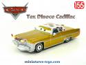 Le coupé Cadillac Tex Dinoco du film Cars en miniature par Mattel au 1/55e