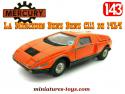 La Mercedes Benz C111 orange en miniature par Mercury au 1/43e