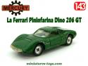 La Ferrari Pininfarina Dino 206 GT en miniature par Mercury au 1/43e