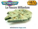 Le Faucon Millenium Star Wars en miniature par Micro Machines Galoob