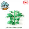 Le Scooter vert miniature a monter sans colle par Monta-Plex au 1/32e
