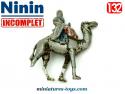 La figurine en métal du méhariste français par Ninin au 1/32e incomplet